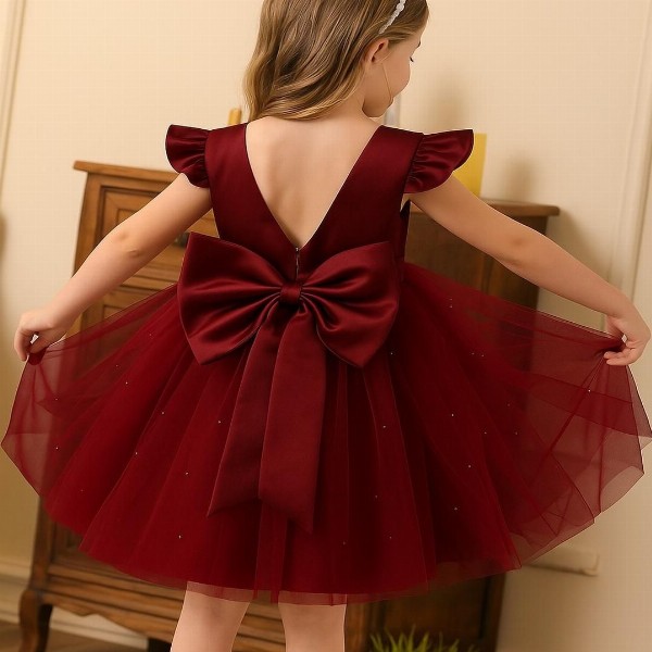 Tejam Girls Red Dresses