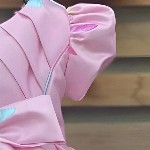 Miss & Chief Animal Print Satin A-Line Dress