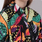 Vero Moda Tropical Printed A-Line Dress