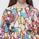 Vero Moda Print A-Line Dress