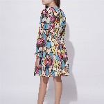 Vero Moda Print A-Line Dress