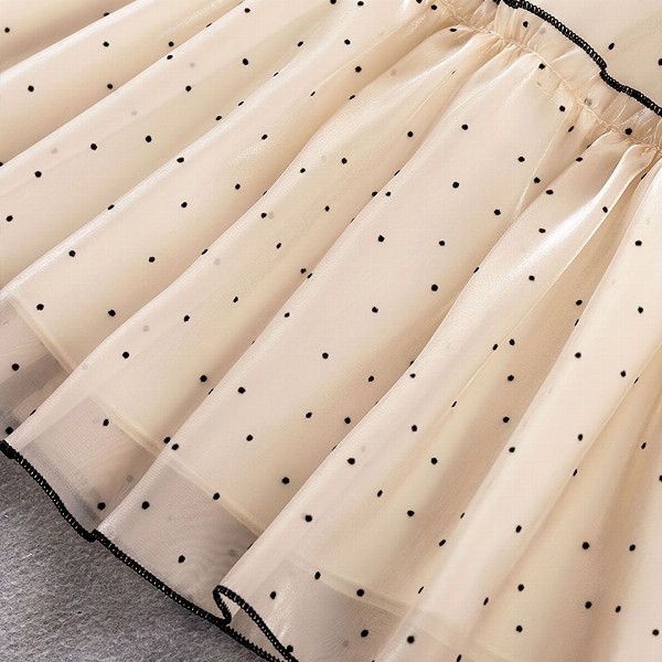 BAESD Print Bell Sleeve Peplum Dress