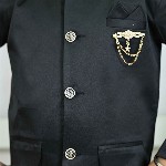 BT DEZINES Boys Single-Breasted Two-Piece Suit