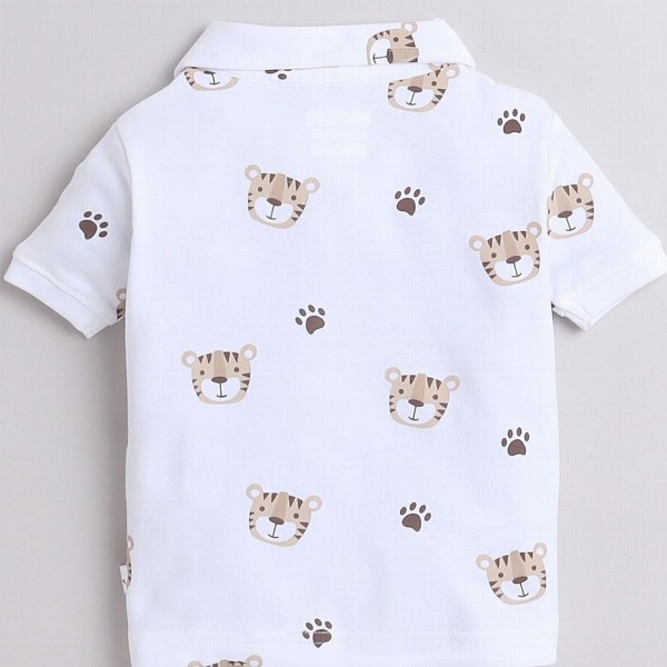 BUMZEE Boys Printed T-shirt with Shorts