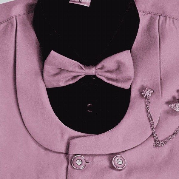 BT DEZINES Boys Double-Breasted Three-Piece Suit