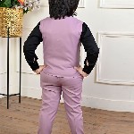 BT DEZINES Boys Double-Breasted Three-Piece Suit