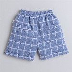 BUMZEE Infant Boys Pure Cotton Shirt With Shorts & Waistcoat