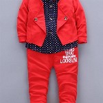 Hikuj Boys 2-Piece Coat & Pant Suit Set