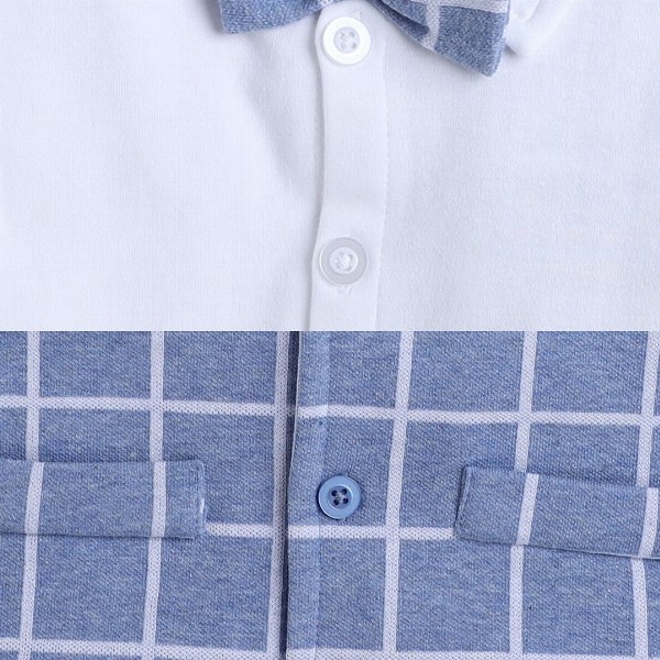 BUMZEE Infant Boys Pure Cotton Shirt With Shorts & Waistcoat