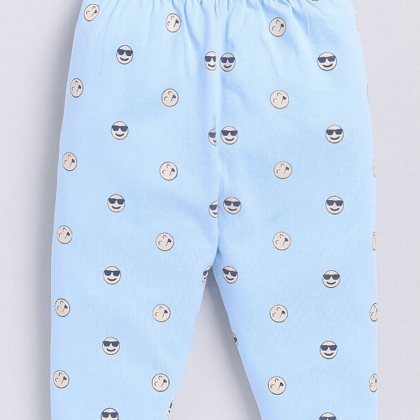 Dollar Boys Round Neck Printed T-shirt with Trousers