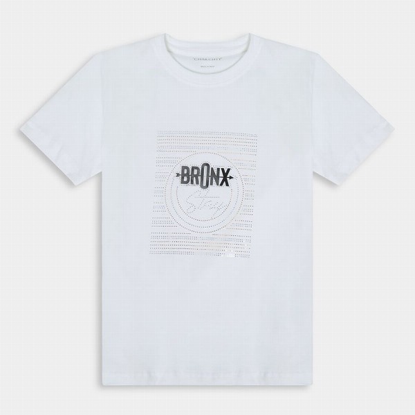 CHARCHIT Boys Self-Design Blazer With T-Shirt