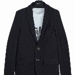CHARCHIT Boys Solid Party Blazers and T-Shirt