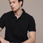 Moda Rapido Men Polo Collar T-shirt