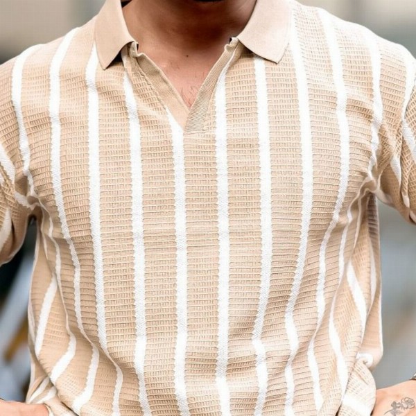 Maniac Men Polo Collar T-shirt