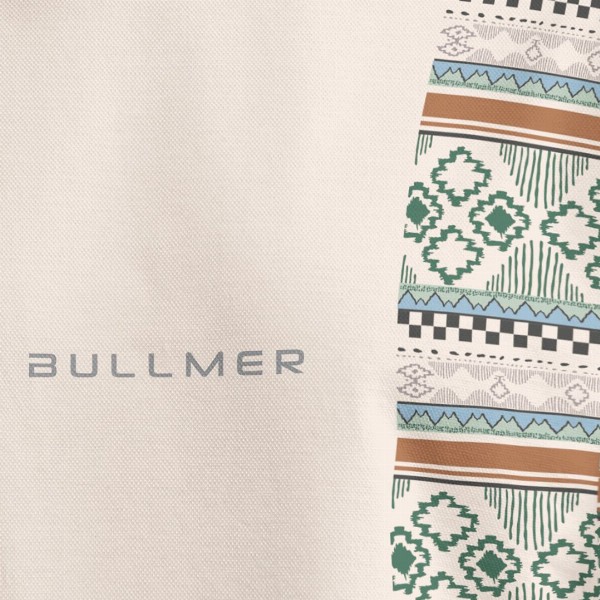 BULLMER Tribal Printed Oversized Cotton T-shirt