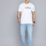 Levis Brand Logo Printed Pure Cotton T-shirt