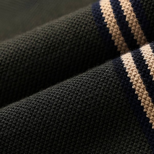 U.S. Polo Assn. Men Striped Cotton Slim Fit T-shirt