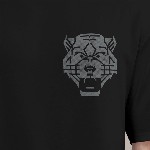 BULLMER Graphic Printed Round Neck Oversized Cotton T-shirt