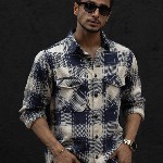 Powerlook Men Tartan Checks Opaque Checked Casual Shirt