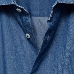MANGO MAN Chambray Pure Cotton Shirt