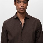 MANGO MAN Pure Cotton Casual Shirt