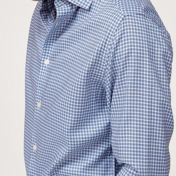 Andamen Men Premium Opaque Checked Casual Shirt