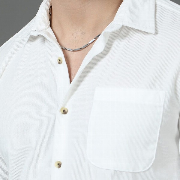 HERE&NOW Men Slim Fit Opaque Casual Shirt