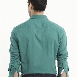 RARE RABBIT Men Cambroc Spread Collar Regular Fit Shirt