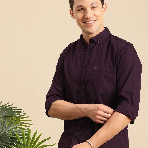 Mast & Harbour Men Standard Pure Cotton Casual Shirt