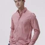 The Collection Men Classic Slim Fit Opaque Casual Shirt