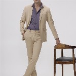 The Collection Men Classic Slim Fit Opaque Casual Shirt