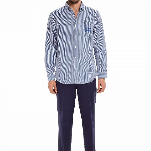 GUESS Striped Pure Cotton Casual Shirt