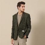 Mr Bowerbird Men 2SB Standard Patch Pocket Tweed Blazers