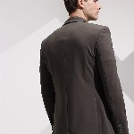 INVICTUS Notched Lapel Collar Slim Fit Semiformal Blazer