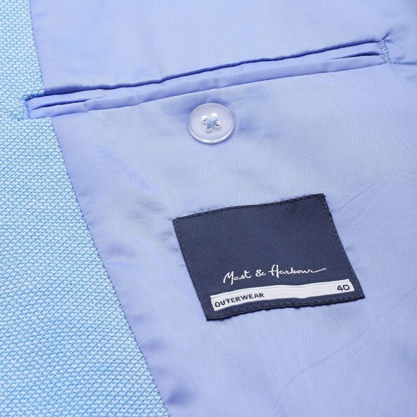 Mast & Harbour Textured Single-Breasted Formal Blazer