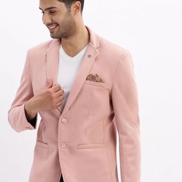 SHOWOFF Slim-Fit Single Breasted Blazer