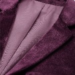 INVICTUS Velvet Finish Slim Fit Blazer