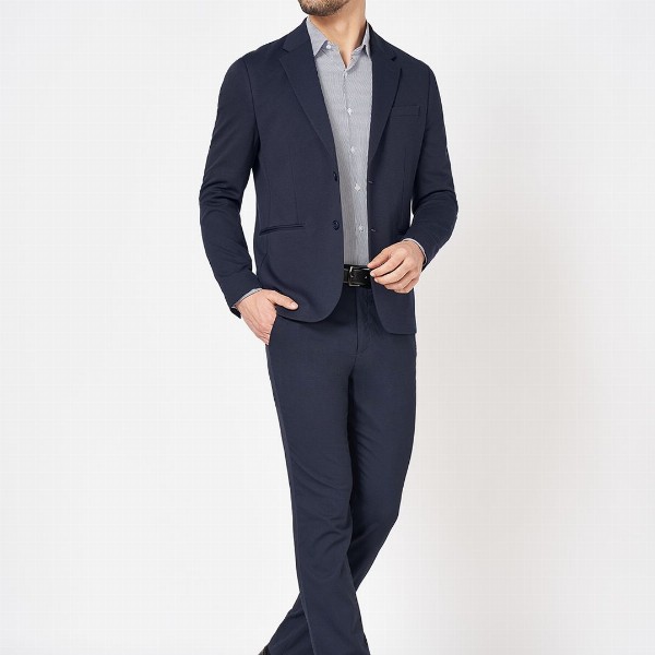 BYFORD by Pantaloons Slim-Fit Single-Breasted Formal Blazer