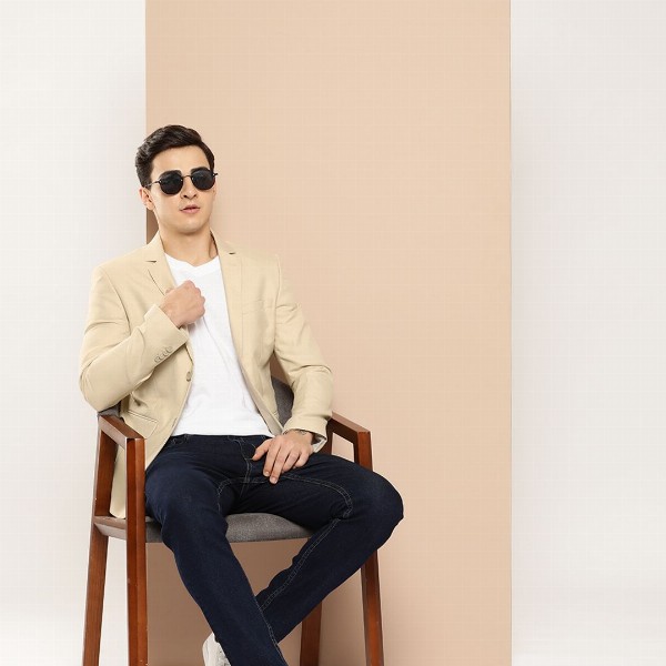 INVICTUS Slim Fit Smart Casual Blazer