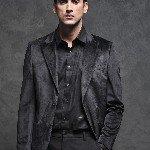 RARE RABBIT Men Mazey Tailored Fit Solid Single-Breasted Blazer