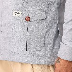 Mr Bowerbird Redloop Power Blazers Single-Breasted Tailored Fit Blazer with Shoulder Tabs