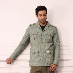 Mr Bowerbird Redloop Power Blazers Single-Breasted Tailored Fit Safari Blazer