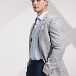 INVICTUS Single-Breasted Slim Fit Single-Breasted Semiformal Blazer