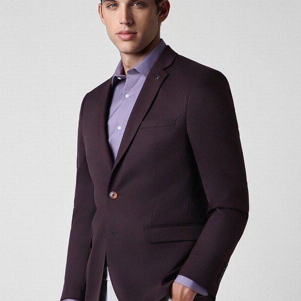 Van Heusen Slim-Fit Single Breasted Blazer