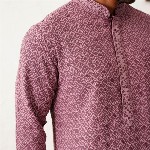 Jompers Ethnic Motifs Embroidered Sequinned Mandarin Collar Straight Kurta