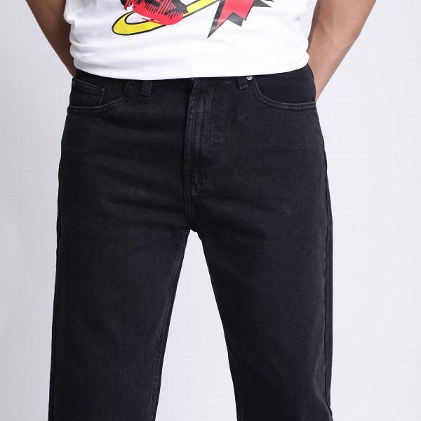 Bene Kleed Pure Cotton Mid-Rise Relaxed Fit Denim Jeans