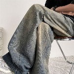 StyleCast x Revolte Men Wide Leg Medium Shade Jeans