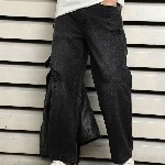 High Star Men Relaxed Fit Mid-Rise Mildly Distressed Light Fade Jeans