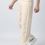 Bene Kleed Men Mid-Rise Baggy Fit Cotton Jeans