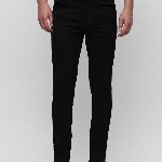 SELECTED Men Slim Fit Mid Rise Clean Look Dark Shade Stretchable Jeans
